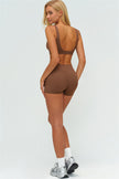 The Lushness V-Back Sports Bra Shorts 2-Piece Set