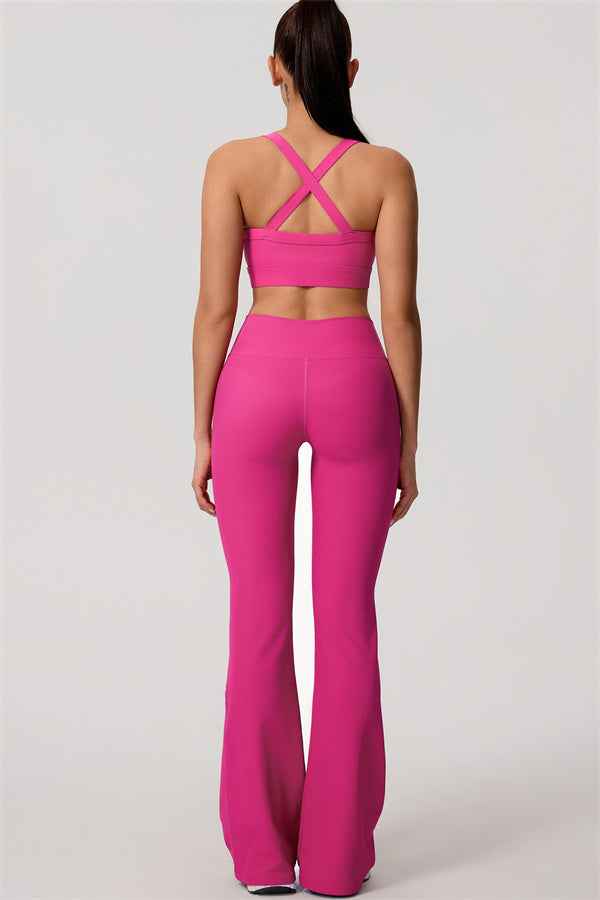 The Daze Sports Bra Flared Leggings 2-Piece Set