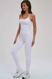 The Svelte Cross Back Tank Top Leggings 2-Piece Set