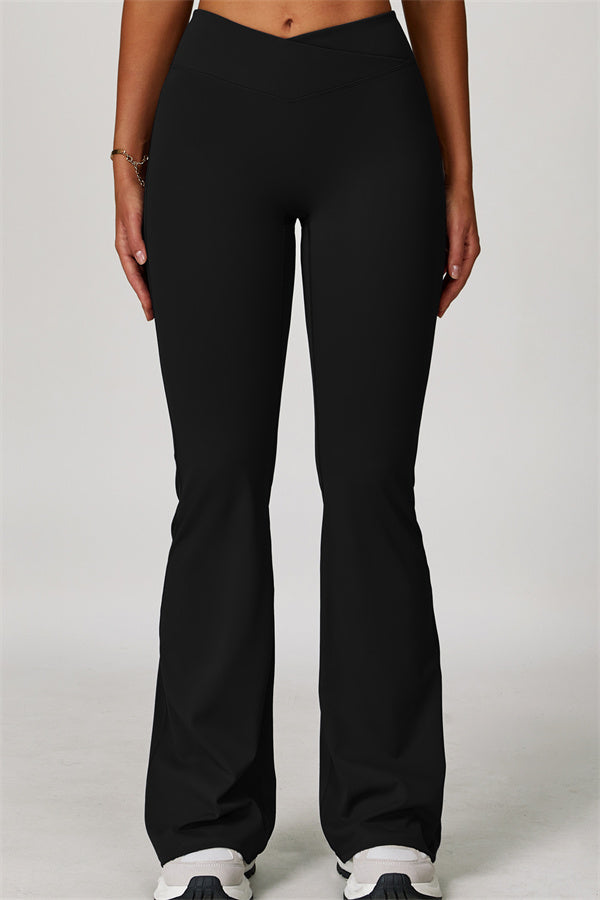 The Lavish Sports Bra Flared Leggings 2-Piece Set