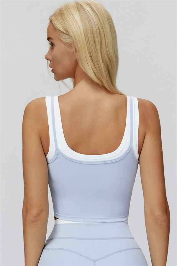 The Canyon Crop Tank Flared Leggings 2-Piece Set