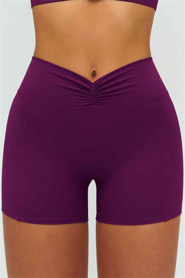 The Lushness Y-Back Sports Bra Shorts 2-Piece Set