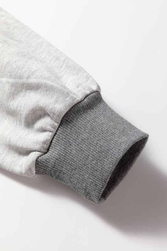 Floral LOVE Reverse Seam Patchwork Long Sleeve Swe