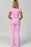 The Skyline Flared Tie Leggings