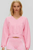 The Whisper V-Neck Hoodie