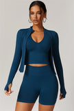 The Delight Jacket Shorts 2-Piece Set