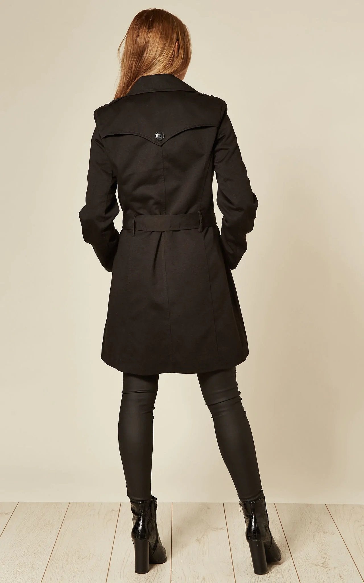 Spring/Summer Military Double Breasted Trench Coat (9049-SP) - Pikemla