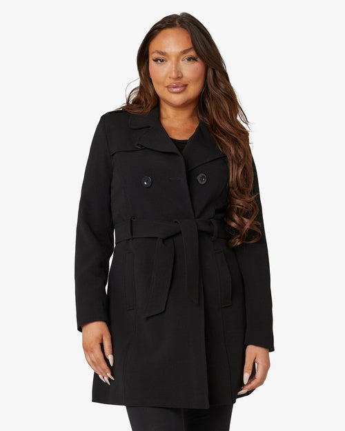 Spring/Summer Military Double Breasted Trench Coat (9049-SP) - Pikemla