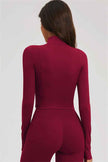 The Sizzle Zip Jacket Flared Leggings 2-Piece Set
