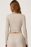 The Sprint Long Sleeve Crop Top