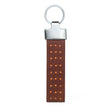 Textured leather Keychain