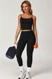 The Agile Crop Top Leggings 2-Piece Set