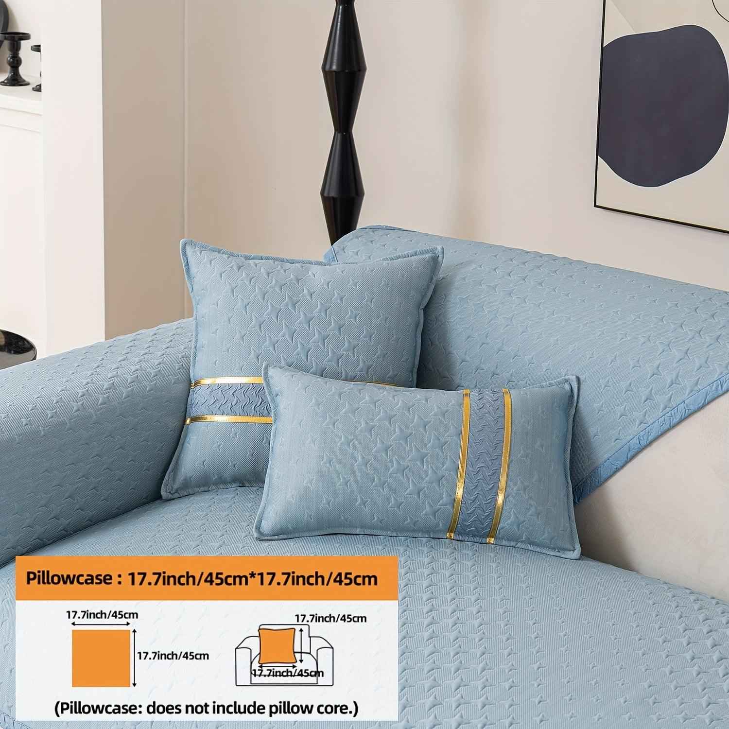 Summer Cooling Silk Non-slip Sofa Cover- Couch Cover for Dogs