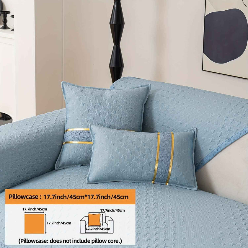 Summer Cooling Silk Non-slip Sofa Cover- Couch Cover for Dogs