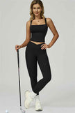 The Flourish Crop Tank Leggings 2-Piece Set