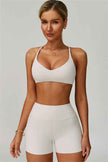 The Bold Cross Back Sports Bra