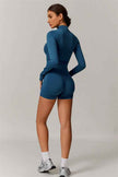 The Nova Luxe Jacket Sports Bra Shorts 3-Piece Set