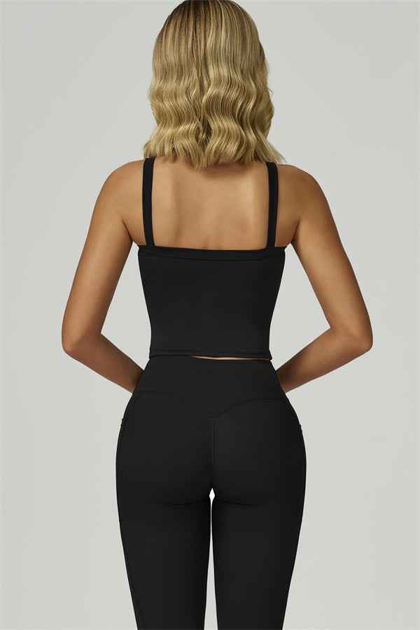 The Flourish Crop Tank Leggings 2-Piece Set