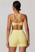 The Enigma Sports Bra Shorts 2-Piece Set
