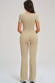 The Sizzle T-shirt Flared Leggings 2-Piece Set