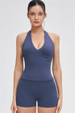The Stride Crop Top Isabella Shorts 2-Piece Set