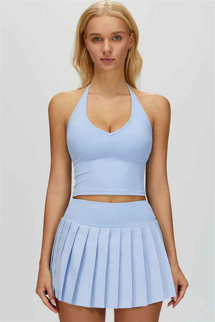 The Dreamy Crop Top Skirt 2-Piece Set