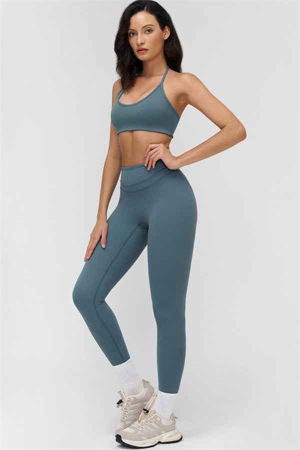 The Stride Halter Sports Bra
