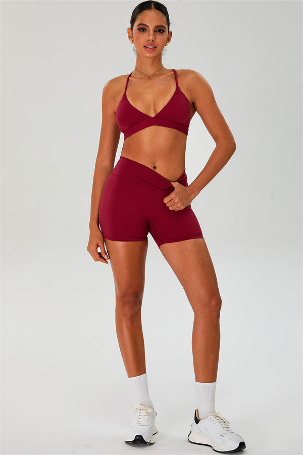 The Ember Sports Bra Shorts 2-Piece Set