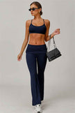 The Juno Star Sports Bra Flared Leggings 2-Piece Set