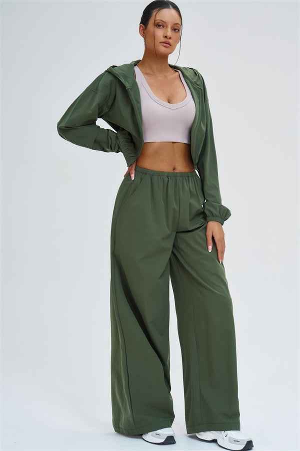The Svelte UV protection Crop Hoodie