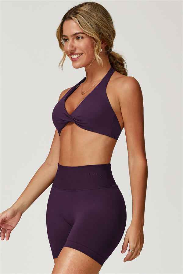The Elara Sports Bra Shorts 2-Piece Set