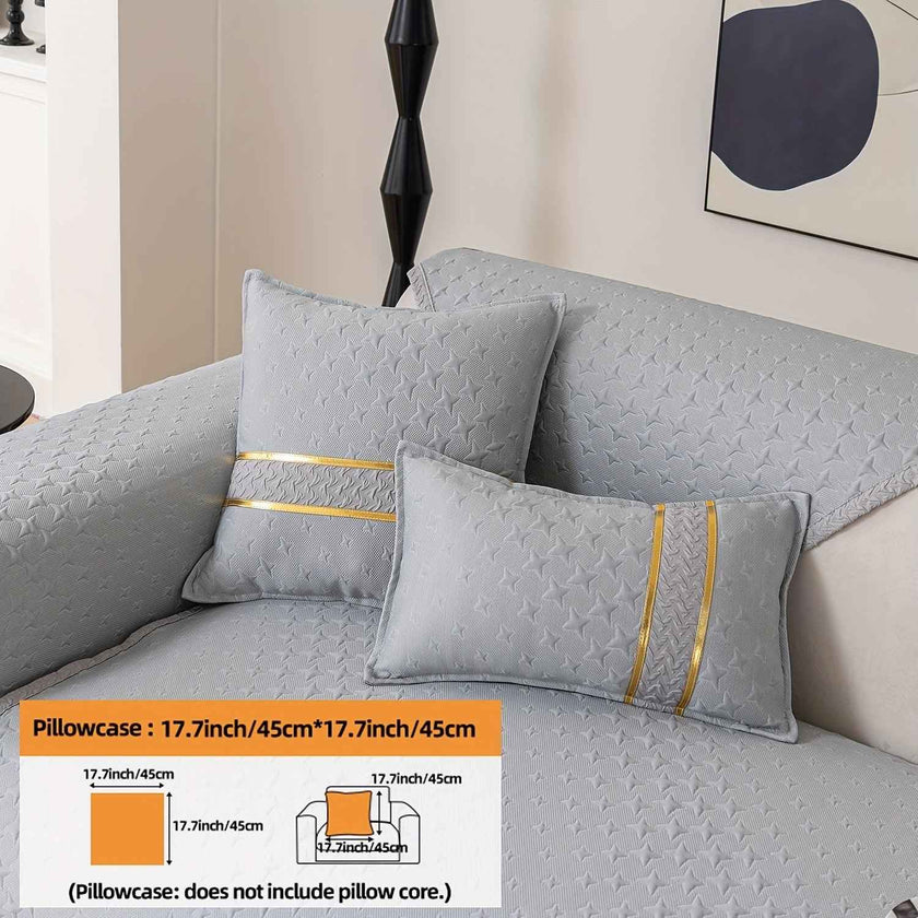 Summer Cooling Silk Non-slip Sofa Cover- Couch Cover for Dogs