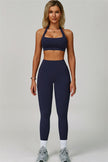 The Bold Halter Sports Bra Leggings 2-Piece Set