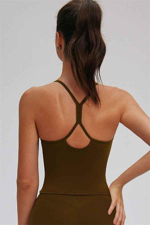 The Svelte Cross Back Tank Top Leggings 2-Piece Set