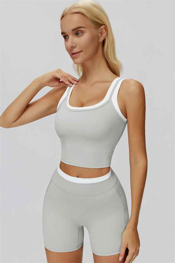 The Canyon Crop Tank Shorts 2-Piece Set