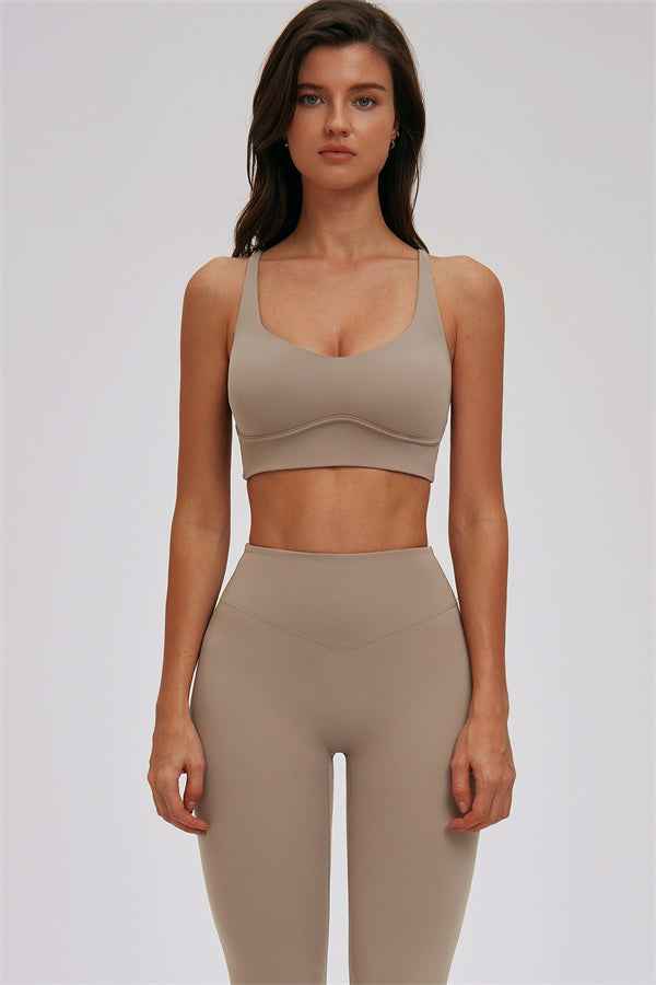 The Kinetic Cross Back Sports Bra