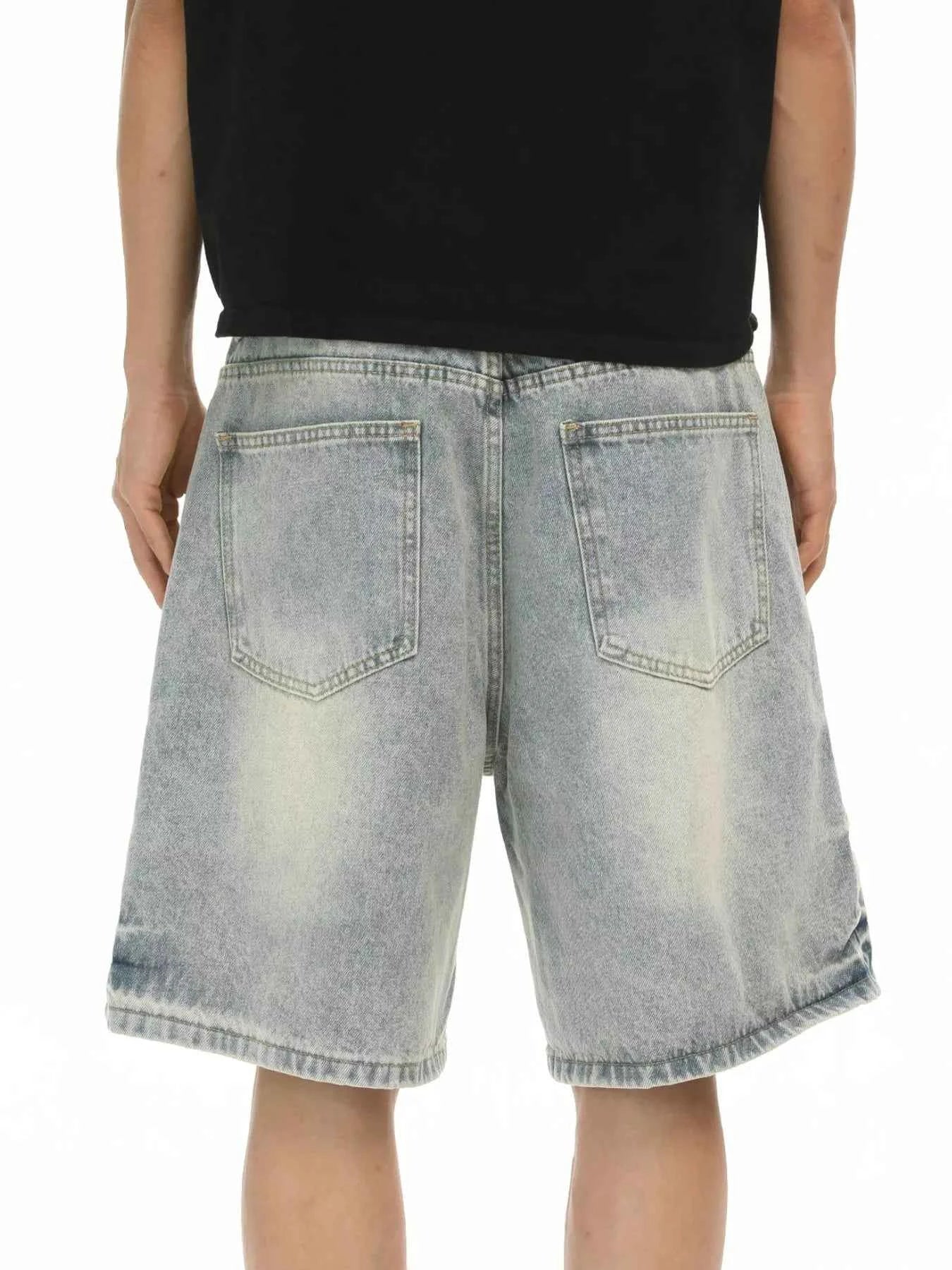Men's Wash Relaxed Fit Denim Shorts
