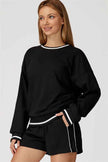 The Amara Sweatshirt Lounge Shorts 2-Piece Set