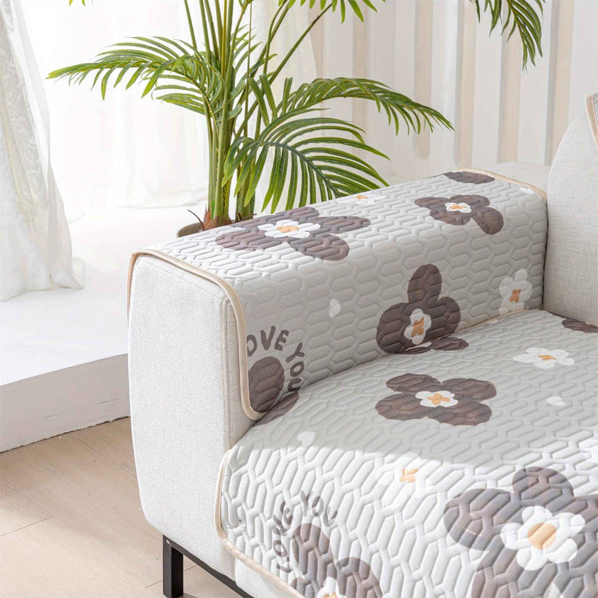 Cooling Ice Silk Dog Proof Couch Cover - Protect Your Sofa in Style
