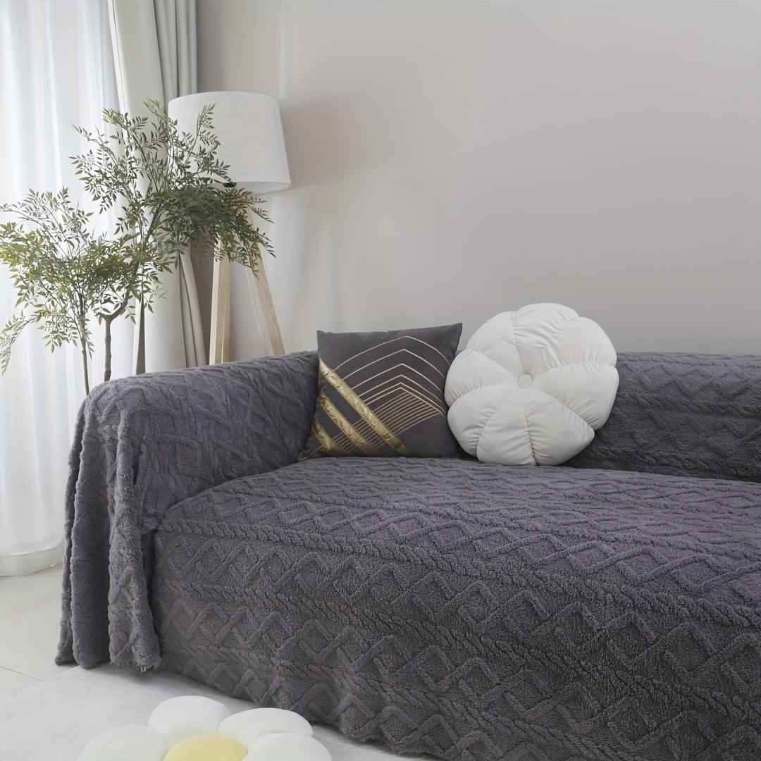 Extra Large Slipcovers for Couches - Stylish Geometric Pattern