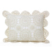 Hand Made Crochet Cotton Boudoir Pillow