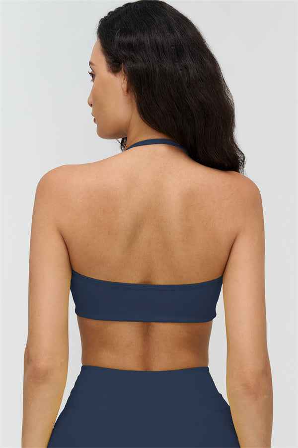 The Stride Halter Sports Bra