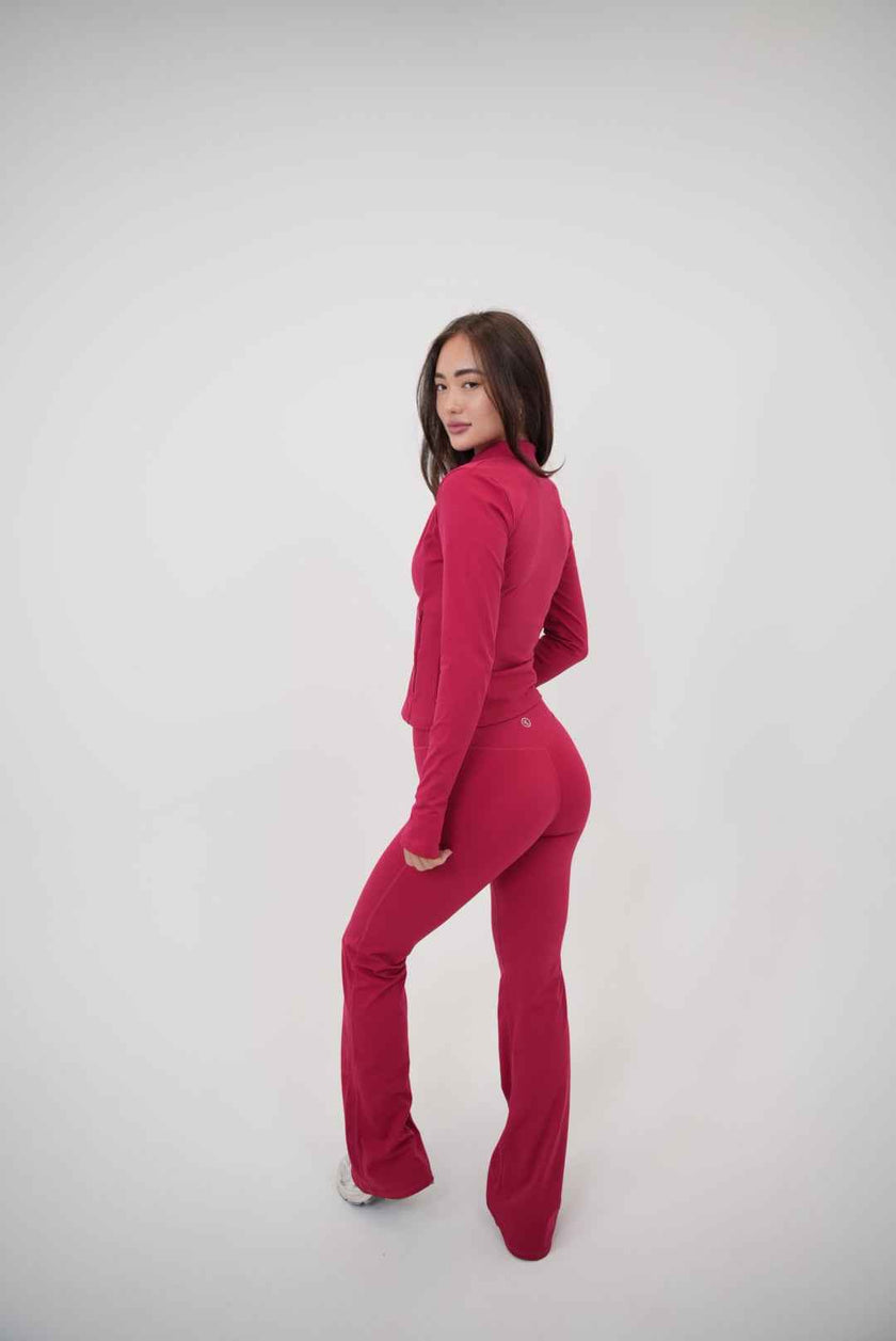 I Live in Luxury Red Perfect Fit Jacket