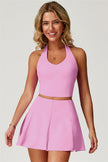 The Boost Halter Crop Top