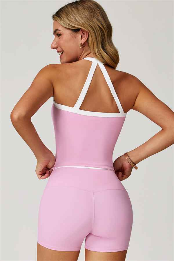 The Quest Cross Back Crop Top