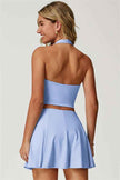 The Boost Halter Crop Top