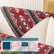 Boho Couch Cover - Chic Snow Chenille Sofa Slipcover