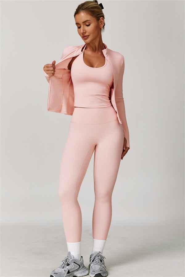 The Surge Halter Crop Top Leggings 2-Piece Set