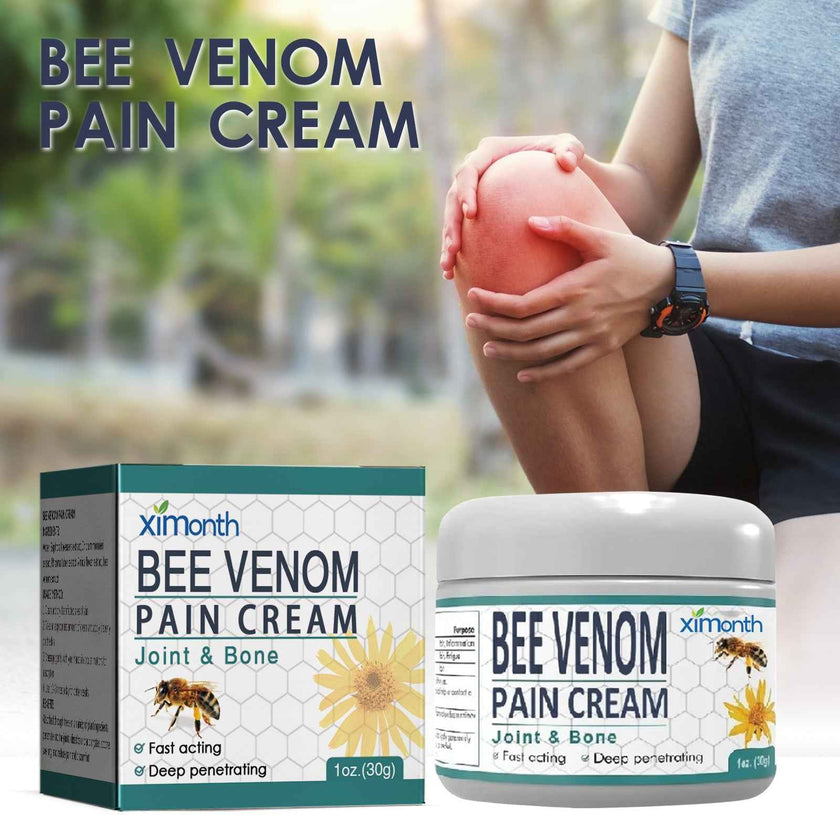 Ximonth Bee Venom Joint Cream, Relieves Hands Legs Bones Knees Lumbar Spine Sedentary Joint Pain Body Care Cream