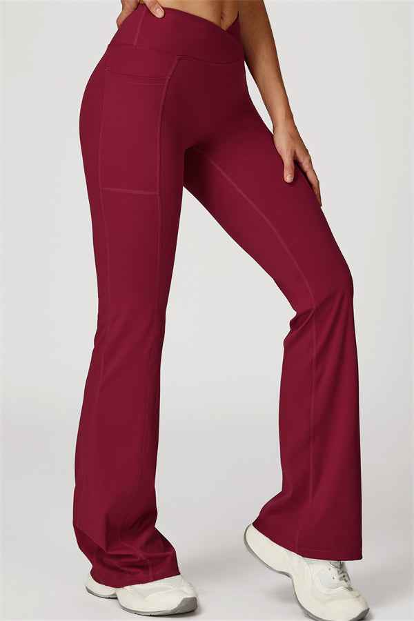 The Propel Crop Top Flared Leggings 2-Piece Set